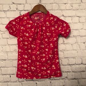 Lands End Swim Shirt Size 7-8